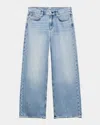 Rag & Bone Featherweight Saige Low-rise Ankle Jeans In Blue