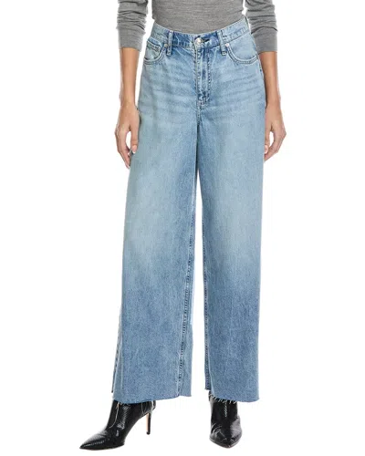 Rag & Bone Featherweight Sofie High-rise Ankle Mira Wide Leg Jean In Blue