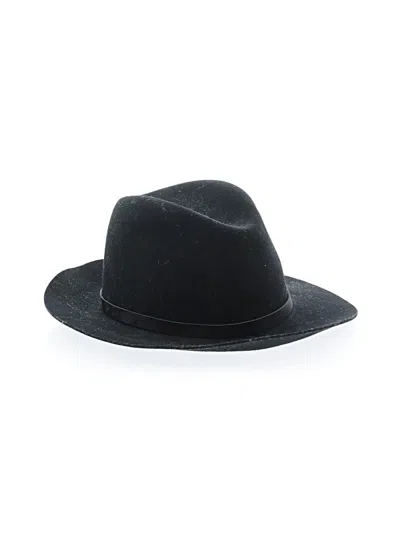 Pre-owned Rag & Bone Fedora In Black