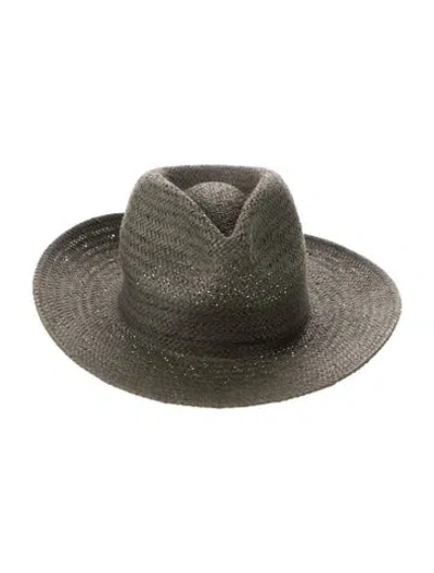 Pre-owned Rag & Bone Fedora Hat In Green