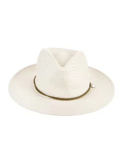 Pre-owned Rag & Bone Fedora Hat In Neutrals