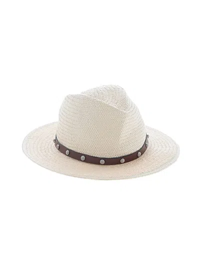 Pre-owned Rag & Bone Fedora In Ivory