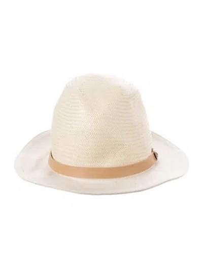 Pre-owned Rag & Bone Fedora In Neutral