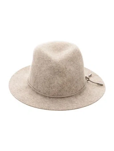 Pre-owned Rag & Bone Fedora In Neutrals