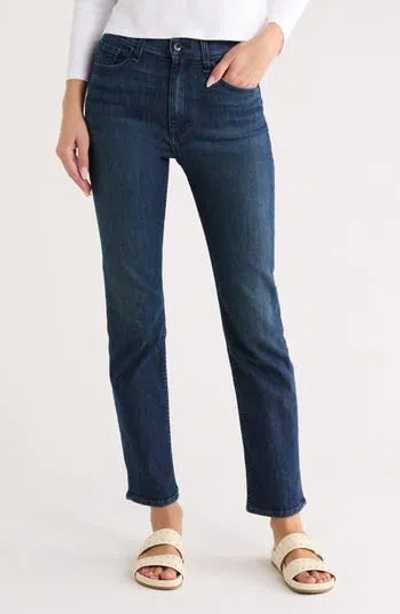 Rag & Bone Fern Full Length Slim Leg Jeans In Blue