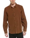 Rag & Bone Finch Cotton-corduroy Shirt In Brown