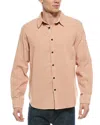Rag & Bone Finch Corduroy Shirt In Orange