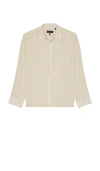Rag & Bone Finch Gauze Stripe Shirt