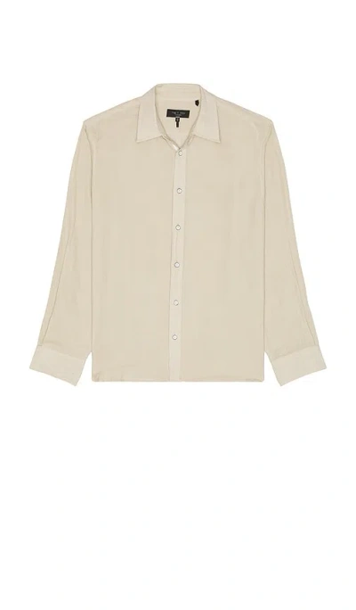 Rag & Bone Finch Gauze Stripe Shirt