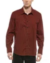 Rag & Bone Finch Shirt In Brown