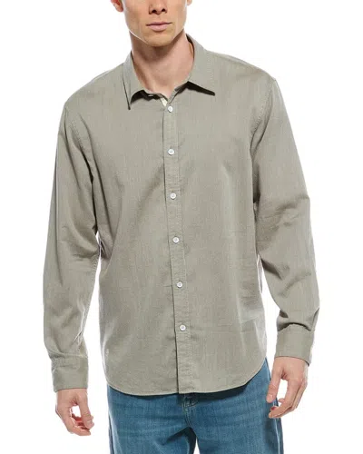 RAG & BONE FINCH ZIG ZAG DOBBY SHIRT