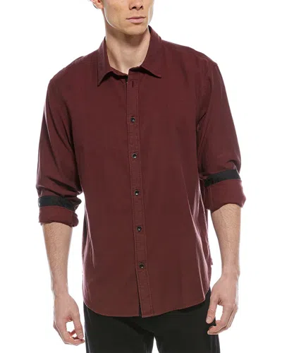 RAG & BONE FINCH ZIG ZAG DOBBY SHIRT