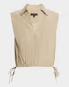 Rag & Bone Fiona Stripe Sleeveless Top In Brown