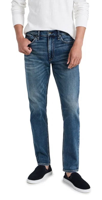 Rag & Bone Fit 2 Authentic Stretch Straight Leg Jeans In Gordon