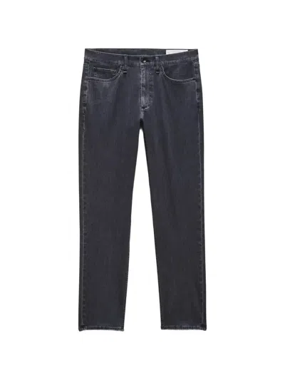 Rag & Bone Fit 2 Button-fastening Jeans In Black