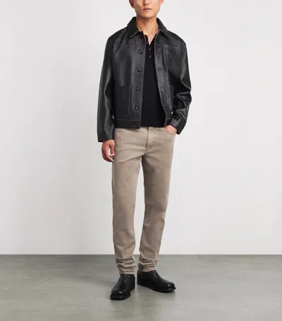 Rag & Bone Fit 2 Slim Jeans In Animal Print