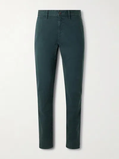 Rag & Bone Fit 3 Stretch-cotton Twill Trousers In Green