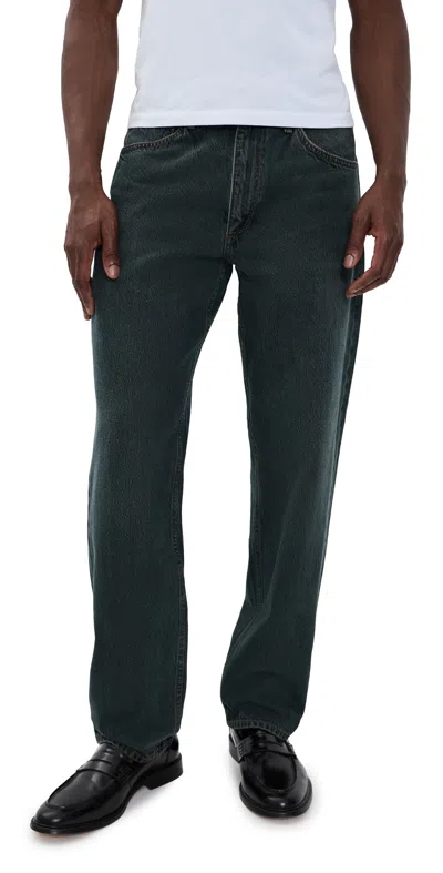 Rag & Bone Fit 4 Authentic Rigid Infuse Jeans Oilin In Blue
