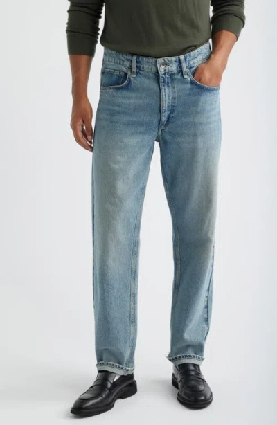 Rag & Bone Fit 4 Authentic Rigid Straight Leg Jeans In Blue