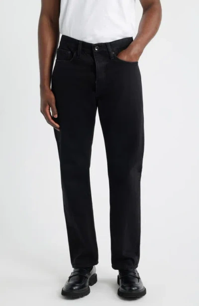 Rag & Bone Fit 4 Authentic Stretch Straight Leg Jeans In Black