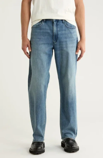 Rag & Bone Fit 4 Authentic Stretch Straight Leg Jeans In Blue