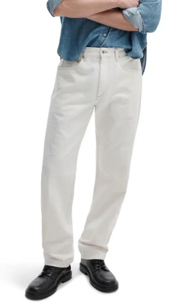 Rag & Bone Fit 4 Selvedge Straight Leg Jeans In White