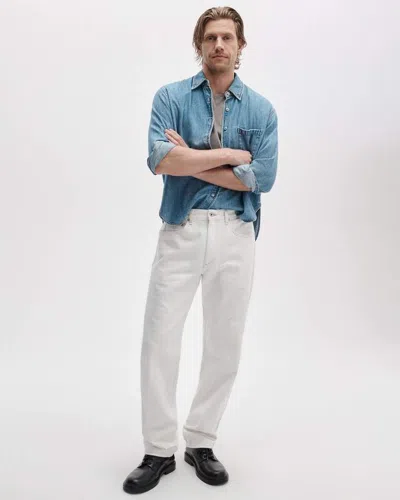 Rag & Bone Fit 4 Straight Jean In White