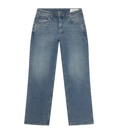 Rag & Bone Fit 4 Straight Jeans In Blue