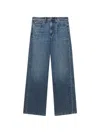 Rag & Bone Five-pocket Jeans In Blue