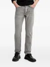 Rag & Bone Five-pocket Jeans In Gray