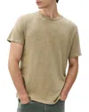 Rag & Bone Flame Classic Fit Short Sleeve Tee In Brown