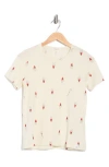 Rag & Bone Flame Heart Graphic T-shirt In White
