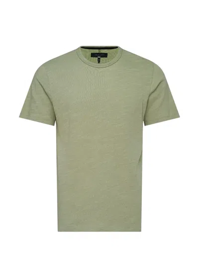 Rag & Bone Classic Flame Tee In Green