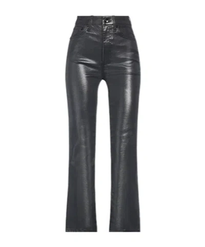 Rag & Bone Flared Jeans In Black