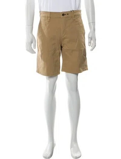 Pre-owned Rag & Bone Flat Front Shorts W/ Tags In Neutral