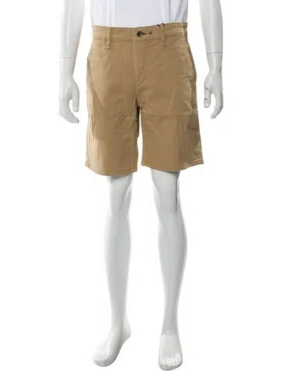 Pre-owned Rag & Bone Flat Front Shorts W/ Tags In Neutral