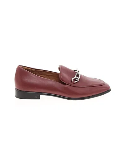 Pre-owned Rag & Bone Flats In Burgundy