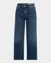 Rag & Bone Flexi Dahlia Mid-rise Flare Jeans In Blue