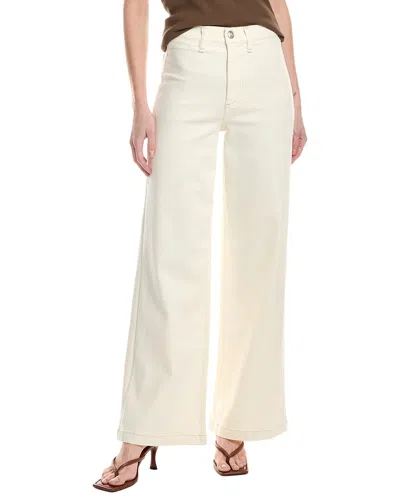 Rag & Bone Featherweight Andi High-rise Ecru Wide Leg Jean In Neutral
