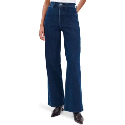 RAG & BONE RAG & BONE FLEXI HADLEY HIGH WAIST WIDE LEG JEANS