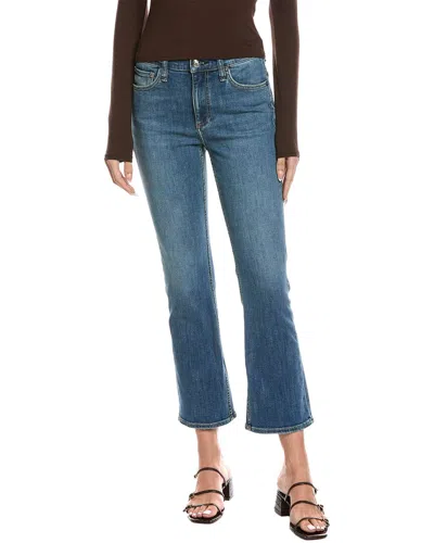 Rag & Bone Flexi Peyton Mid-rise Ankle Willow Bootcut Jean In Blue