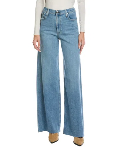 Rag & Bone Flexi Sofie Full Length Whitney Wide Leg Jean In Blue