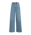 Rag & Bone Flexi Sofie High-rise Wide-leg Jeans In Blue