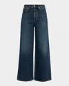 Rag & Bone Flexi Sofie High-rise Wide-leg Jeans In Blue