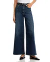 Rag & Bone Flexi Sofie High Rise Wide Leg Jeans In Ness In Blue
