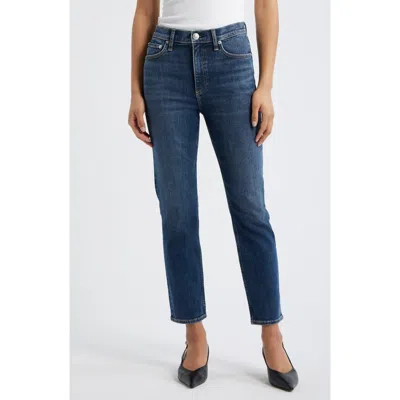 Rag & Bone Flexi Wren Ankle Slim Leg Jeans In Blue