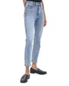 Rag & Bone Flexi Wren High Rise Slim Ankle Jeans In Nyasa In Blue