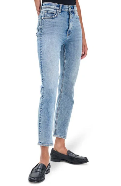 RAG & BONE RAG & BONE FLEXI WREN HIGH WAIST ANKLE SLIM STRAIGHT LEG JEANS