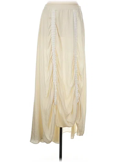 Pre-owned Rag & Bone Formal Skirt In Ivory