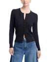 Rag & Bone Francesca Wool Blend Cardigan In Blue